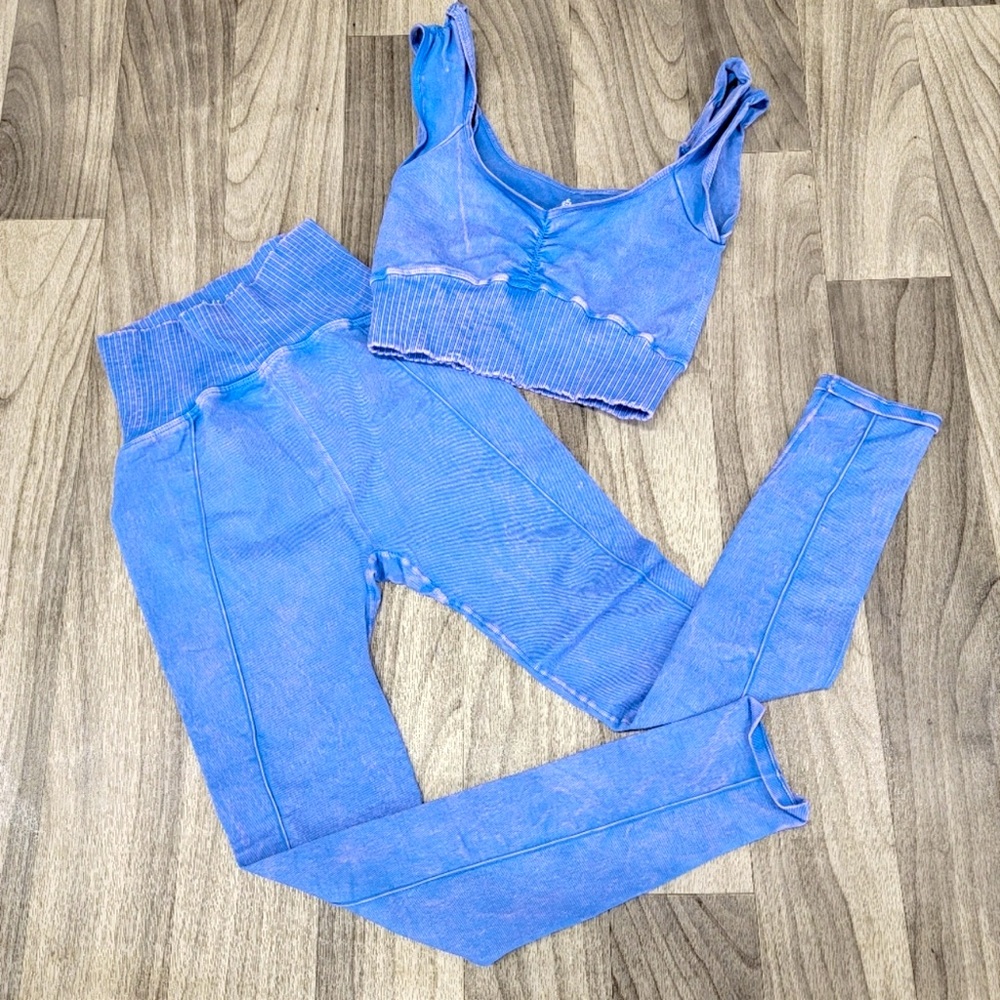 NEW Free People Good Karma Leggings & Top Set